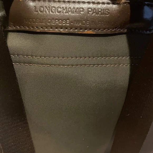 Longchamp backpack not sure of authenticity or vintage I purchased at a thrift. - Picture 3 of 6